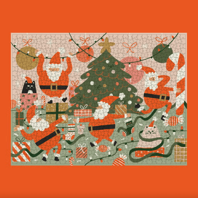 CASSE TÊTE DE NOËL - Ho Ho Ho - ANNE-JULIE DUDEMAINE - Boutique Shoosh