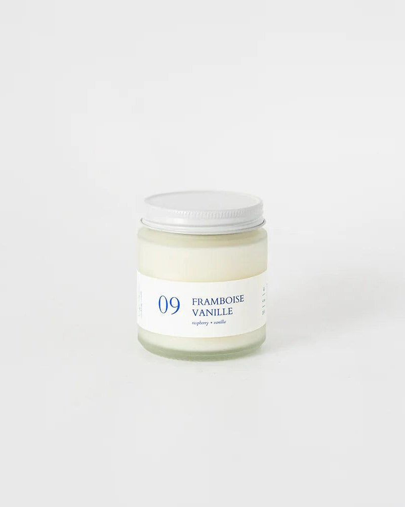 MINI CHANDELLE CRÉPITANTE - Framboise Vanille 09 - FLAMBETTE - Boutique Shoosh