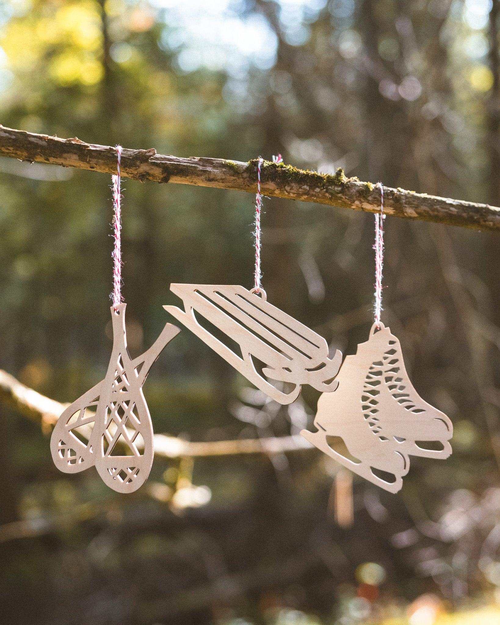 ORNEMENT EN BOIS - Collection Pleins air - LIGHT+PAPER - Boutique Shoosh