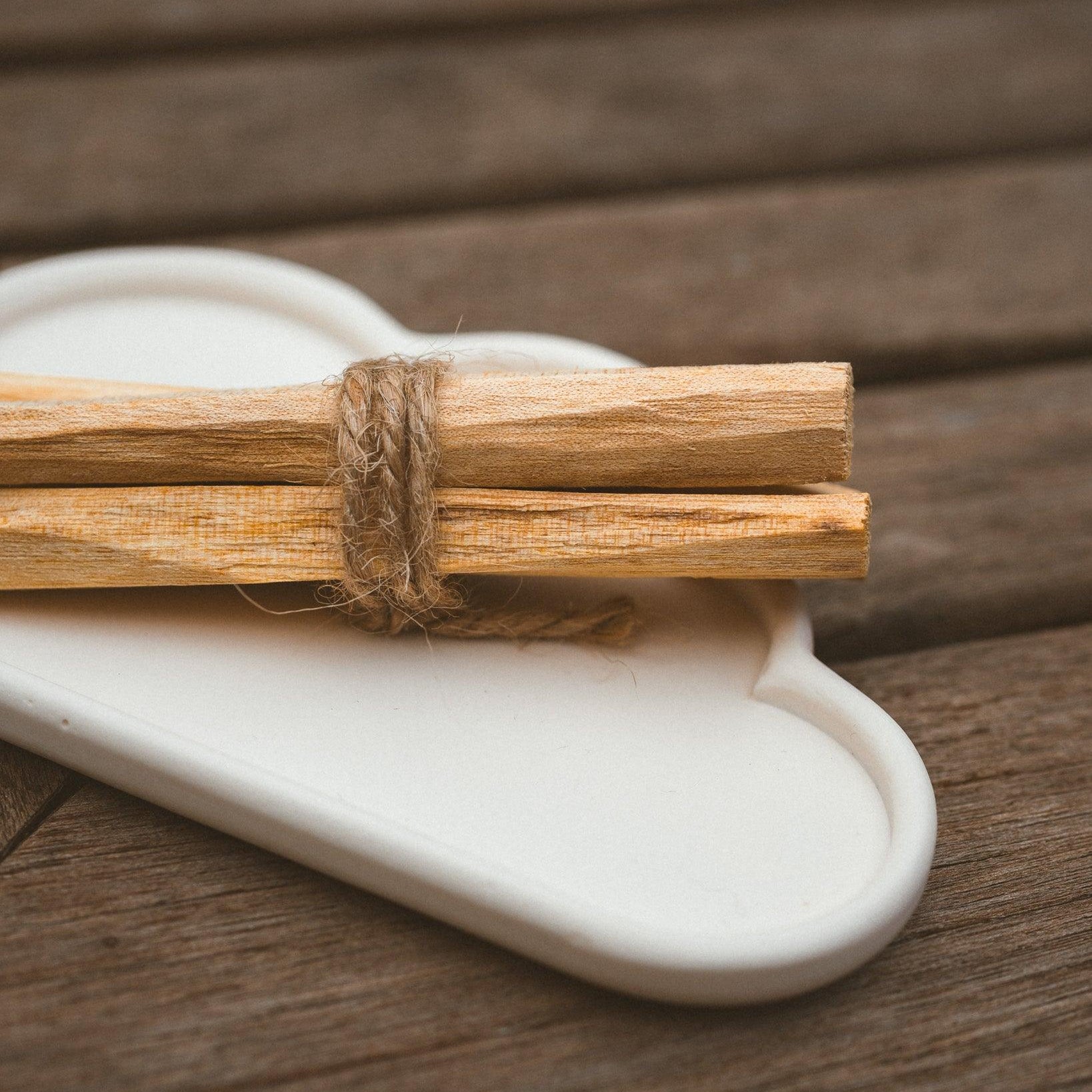 Bâtonnets de purification en Palo Santo pour énergie positive