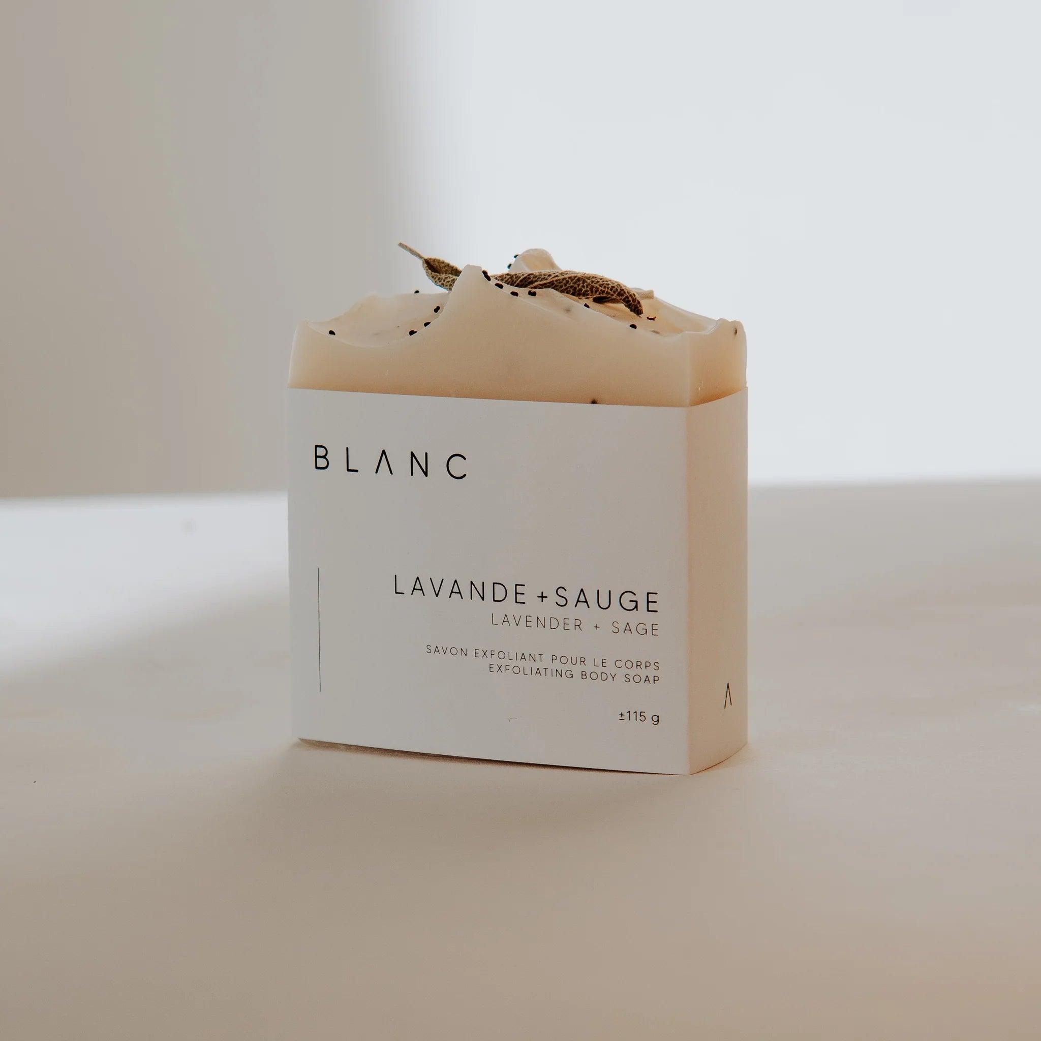 SAVON - Lavande + Sauge - BLANC SAVONERIE - Boutique Shoosh