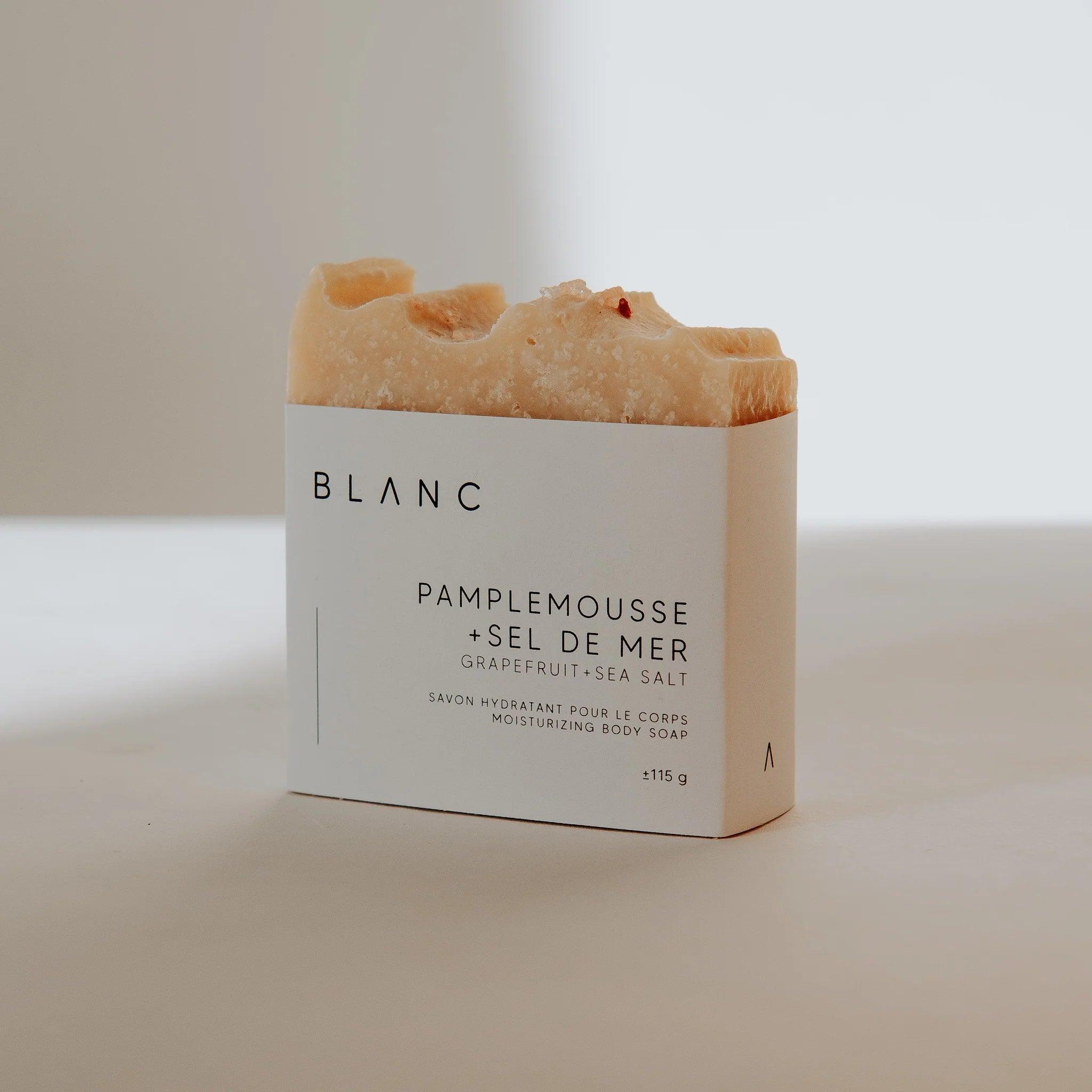 SAVON - Pamplemousse + Sel de mer - BLANC SAVONERIE - Boutique Shoosh