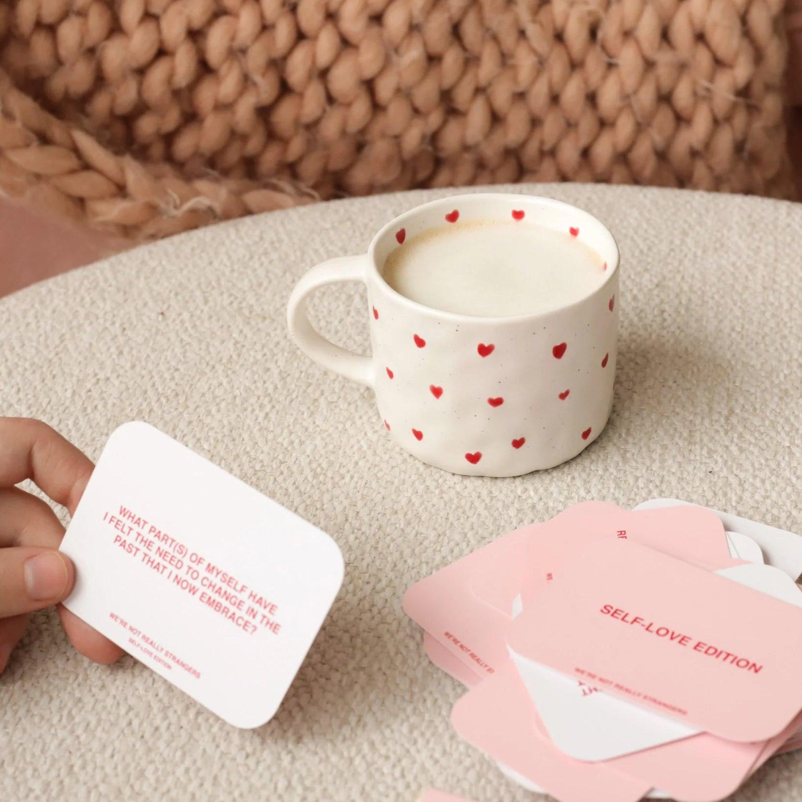 TASSE - Les coeurs rouges - MOI D'ABORD - Boutique Shoosh