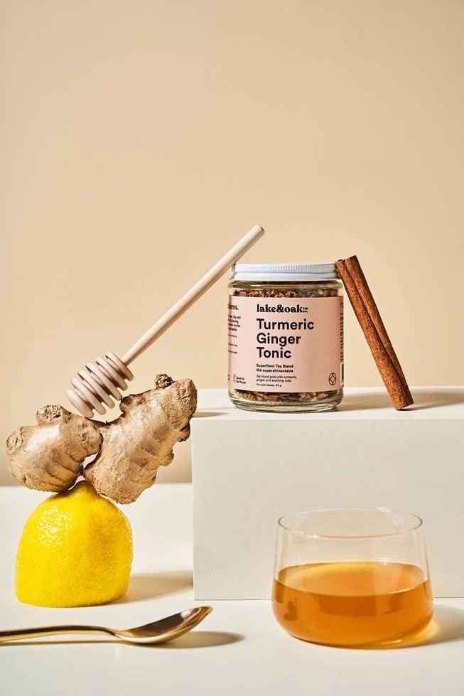 THÉ - Turmeric Ginger Tonic - LAKE & OAK tea co. - Boutique Shoosh