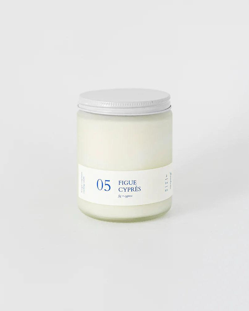 CHANDELLE CRÉPITANTE - Figue Cyprès 05 - FLAMBETTE - Boutique Shoosh