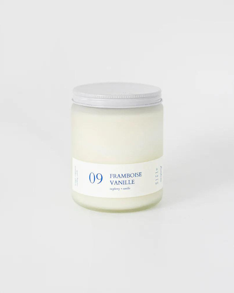 CHANDELLE CRÉPITANTE - Framboise Vanille 09 - FLAMBETTE - Boutique Shoosh