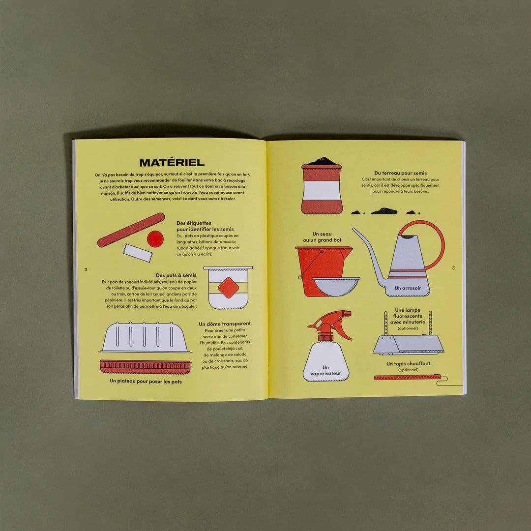 LIVRE - Le petit guide illustré du potager - NUTRITIONNISTE URBAIN - Boutique Shoosh