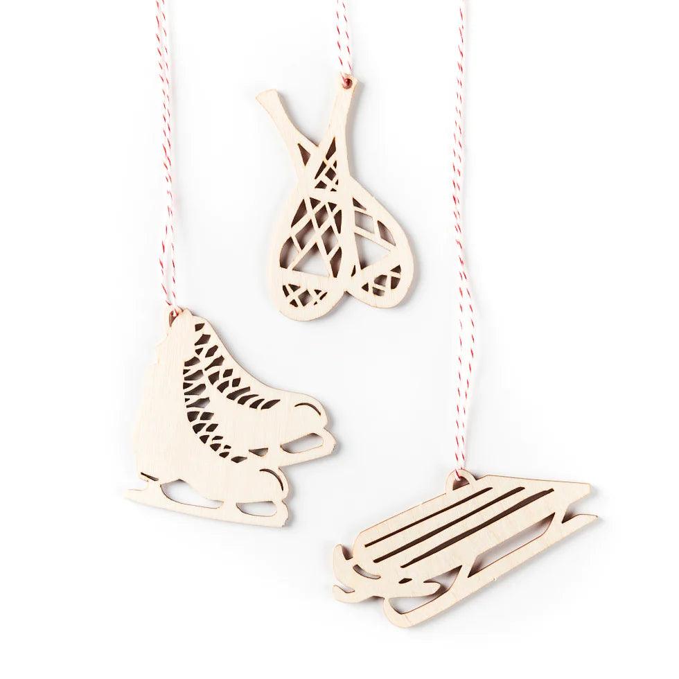 ORNEMENT EN BOIS - Collection Pleins air - LIGHT+PAPER - Boutique Shoosh