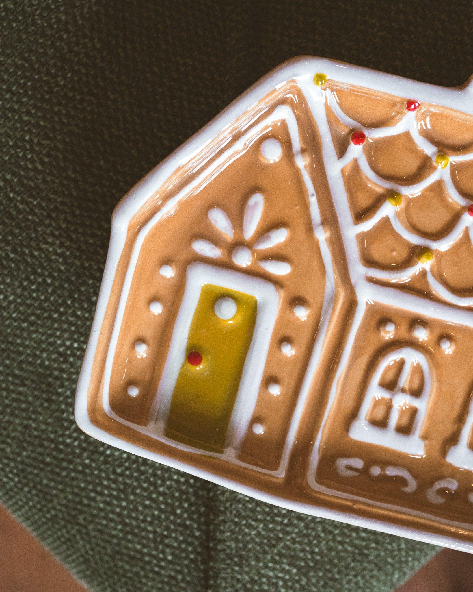 ASSIETTE VIDE POCHE - Les maisons de Noël - CREATIVE COOP - Boutique Shoosh