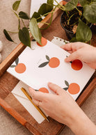 CAHIER DE NOTES - Petites oranges - MIMI & AUGUST - Boutique Shoosh