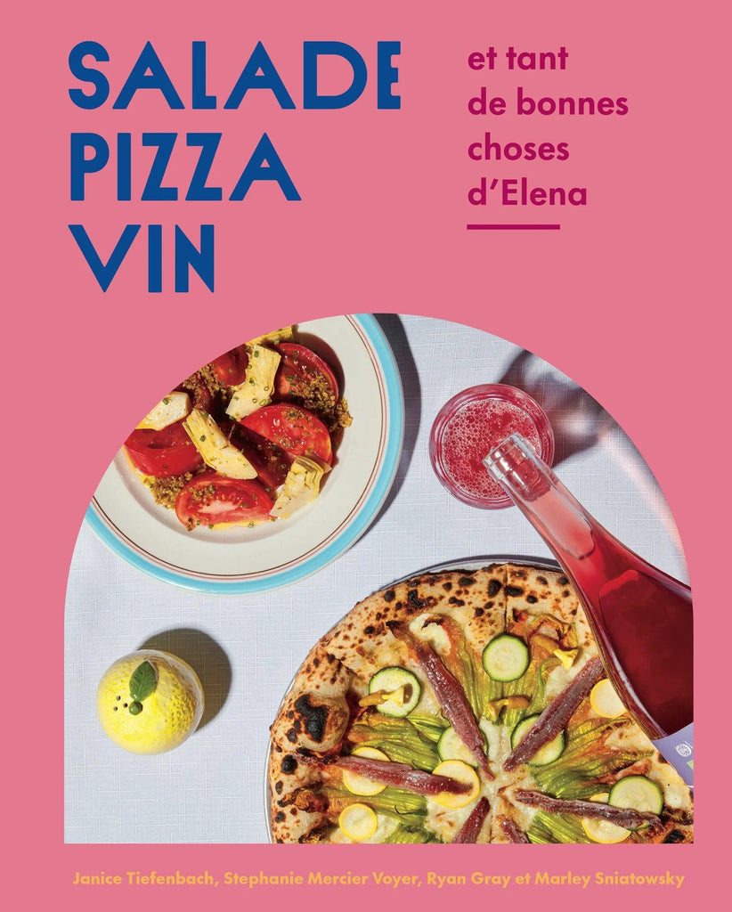 LIVRE - Salade, Pizza & Vin - KO Éditions inc - Boutique Shoosh