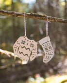 ORNEMENT EN BOIS - Collection Cozy - LIGHT+PAPER - Boutique Shoosh