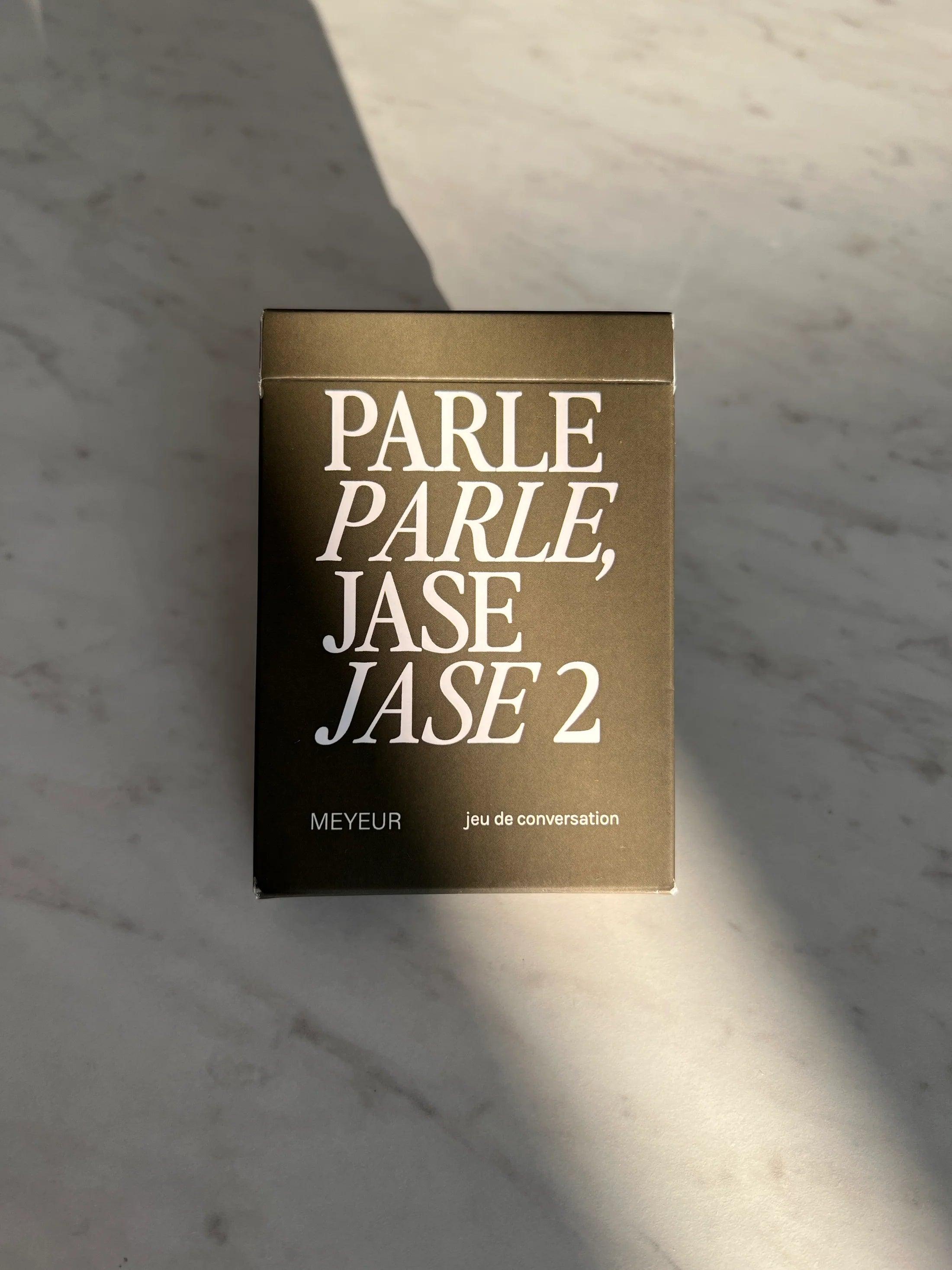 PARLE PARLE, JASE JASE 2 - jeu conversationel - MEYEUR - Boutique Shoosh