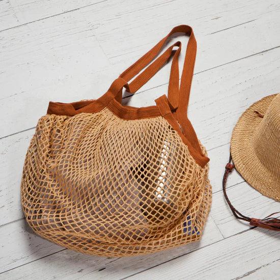 SAC À PROVISIONS LE MARCHÉ - Duo Cognac - DANICA - Boutique Shoosh