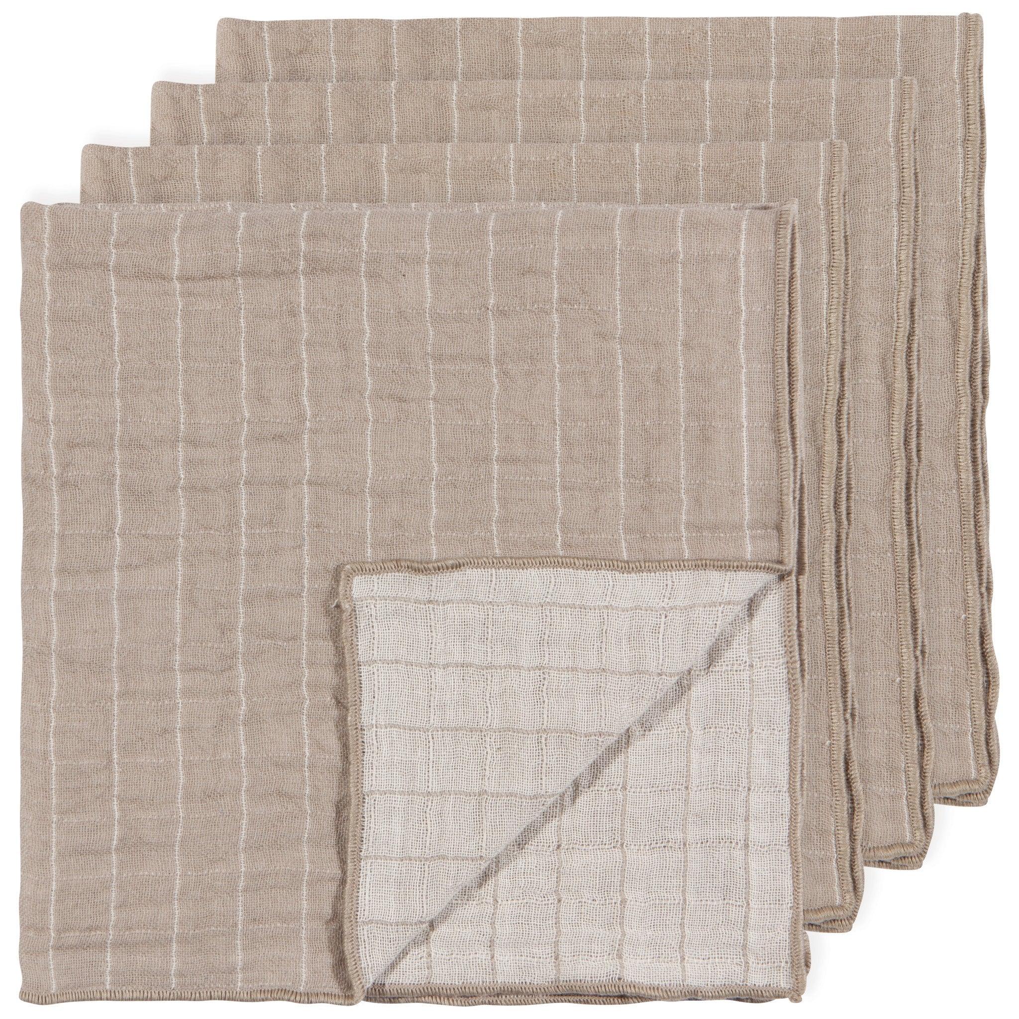 SERVIETTE DE TABLE - Dove gray - DANICA - Boutique Shoosh