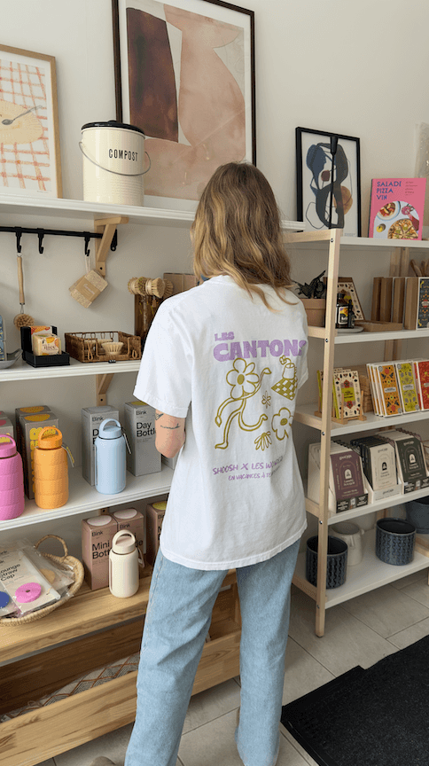 T-SHIRT LES CANTONS - Shoosh X Les Wonderlands - SHOOSH - Boutique Shoosh