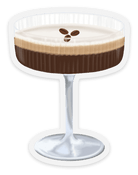 AUTOCOLLANT - Espresso Martini - Elyse Breanne Design - Boutique Shoosh