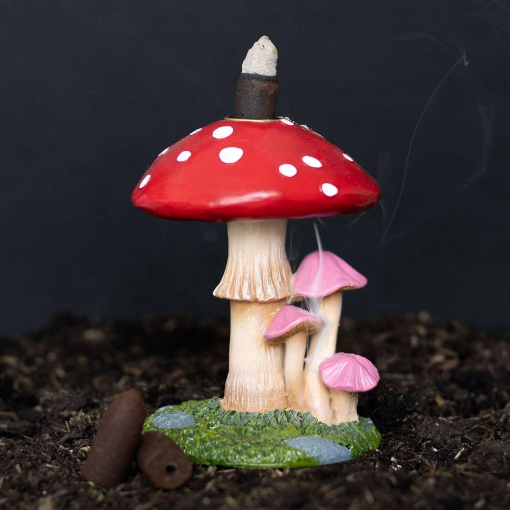 BRÛLEUR D'ENCENS À REFLUX - Les champignons forestiers - Something Different Wholesale - Boutique Shoosh
