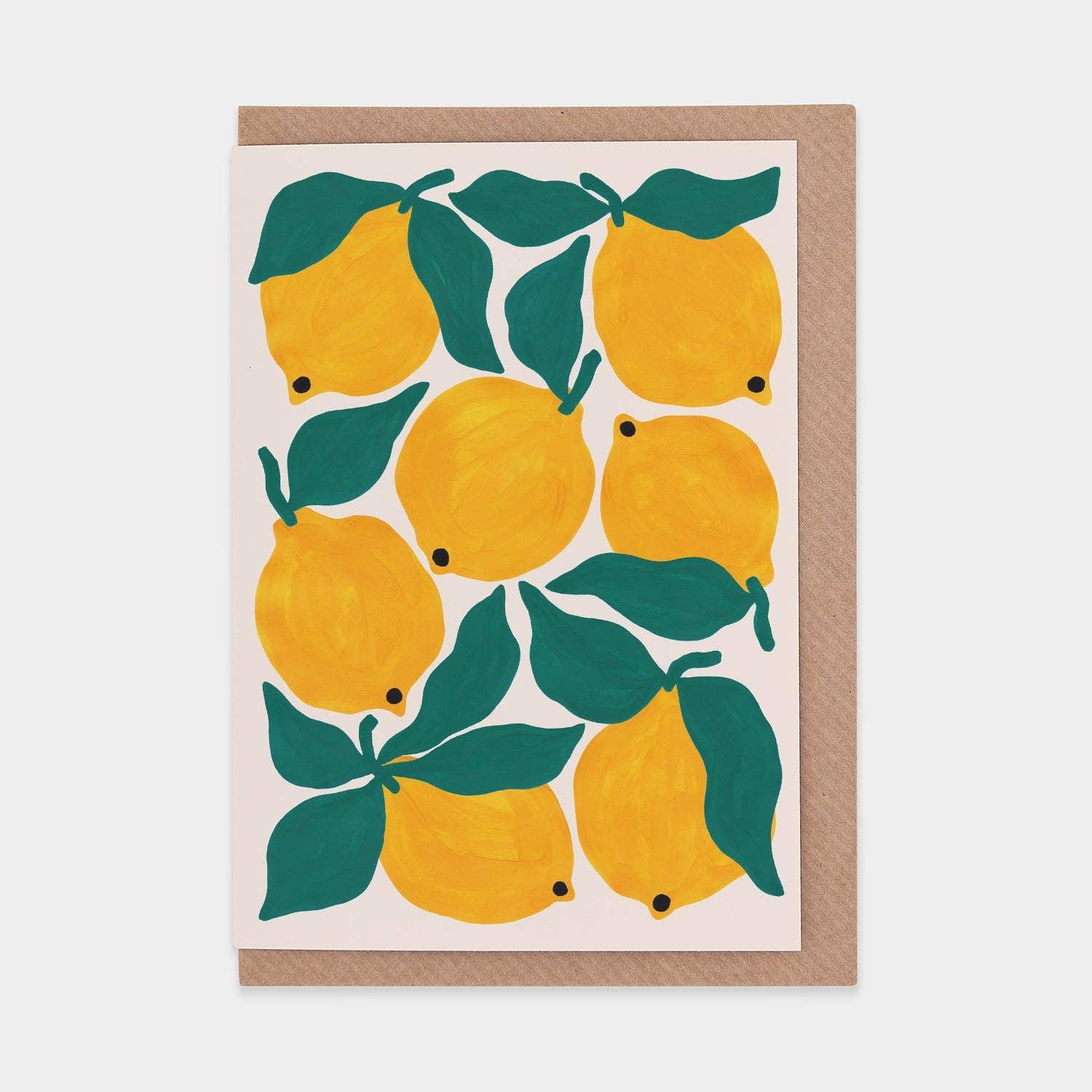 CARTE DE VOEUX - Citron - Evermade - Boutique Shoosh