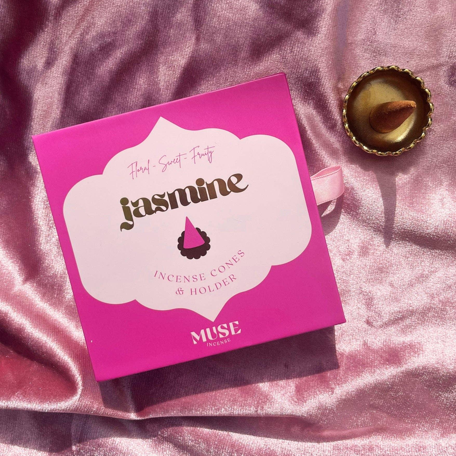 ENSEMBLE DE CÔNES D'ENCENS - Jasmin - Muse Incense - Boutique Shoosh