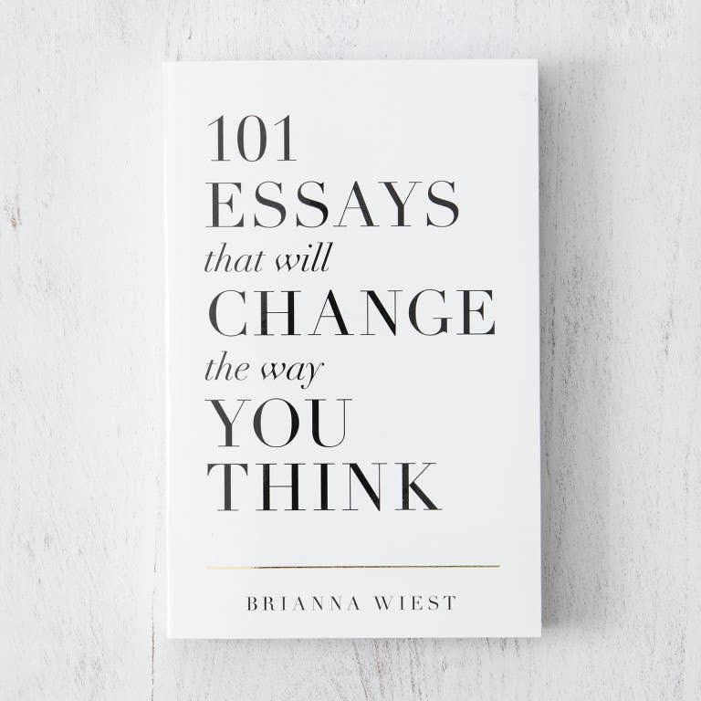 LIVRE - 101 Essays That Will Change The Way You Think - Thought Catalog - Boutique Shoosh