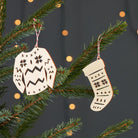 ORNEMENT EN BOIS - Collection Cozy - LIGHT+PAPER - Boutique Shoosh